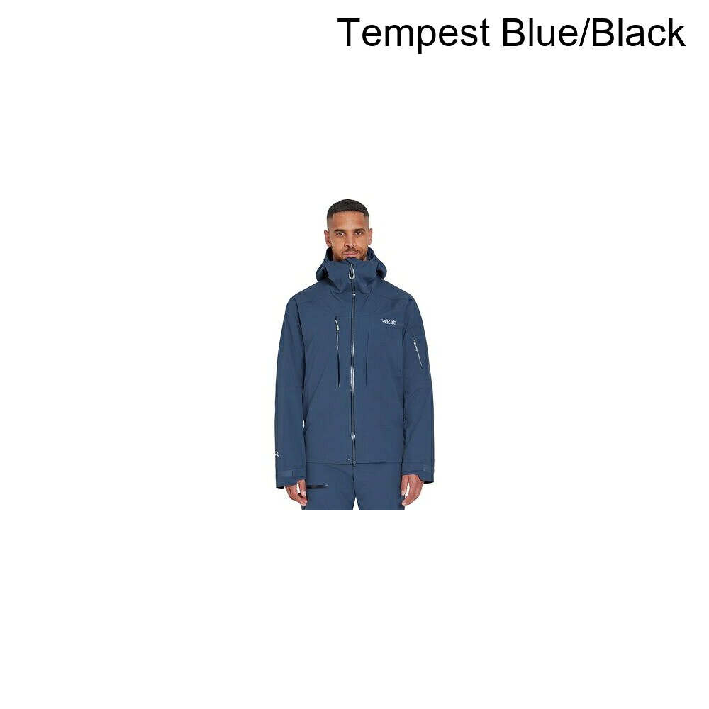 (取寄) ラブ メンズ クロマ キネティック ジャケット - メンズ Rab men Khroma Kinetic Jacket - Men's Tempest Blue/Black