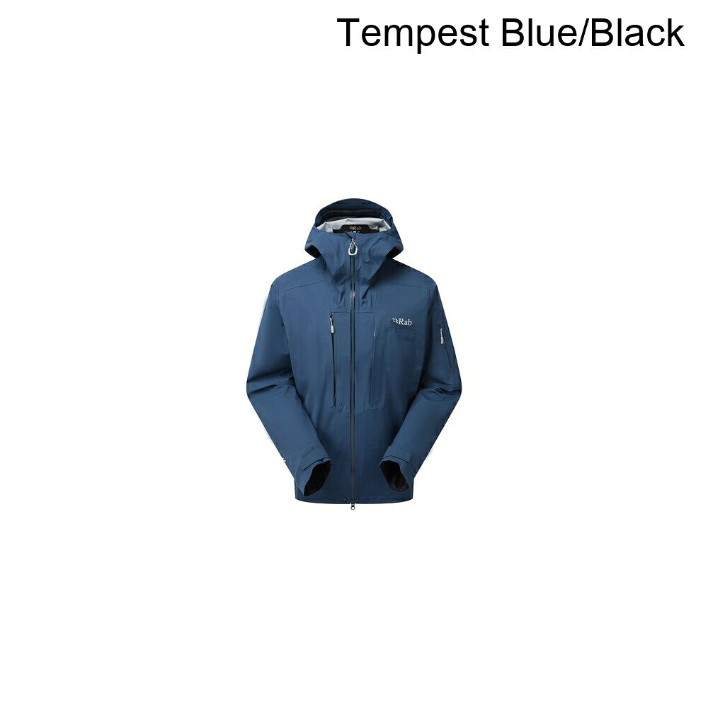 ジェットラグ楽天市場店の(取寄) ラブ メンズ クロマ キネティック ジャケット - メンズ Rab men Khroma Kinetic Jacket - Men's Tempest Blue/Black｜アングル3