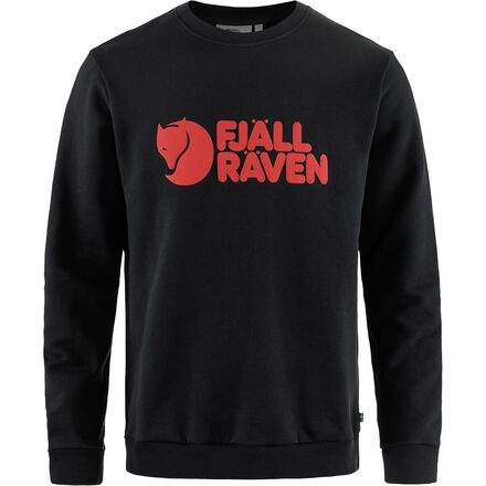 (取寄) フェールラーベン メンズ ロゴ セーター - メンズ Fjallraven men Logo Sweater - Men's Black