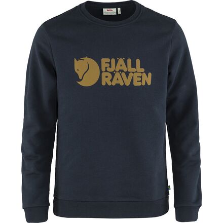 (取寄) フェールラーベン メンズ ロゴ セーター - メンズ Fjallraven men Logo Sweater - Men's Dark Navy