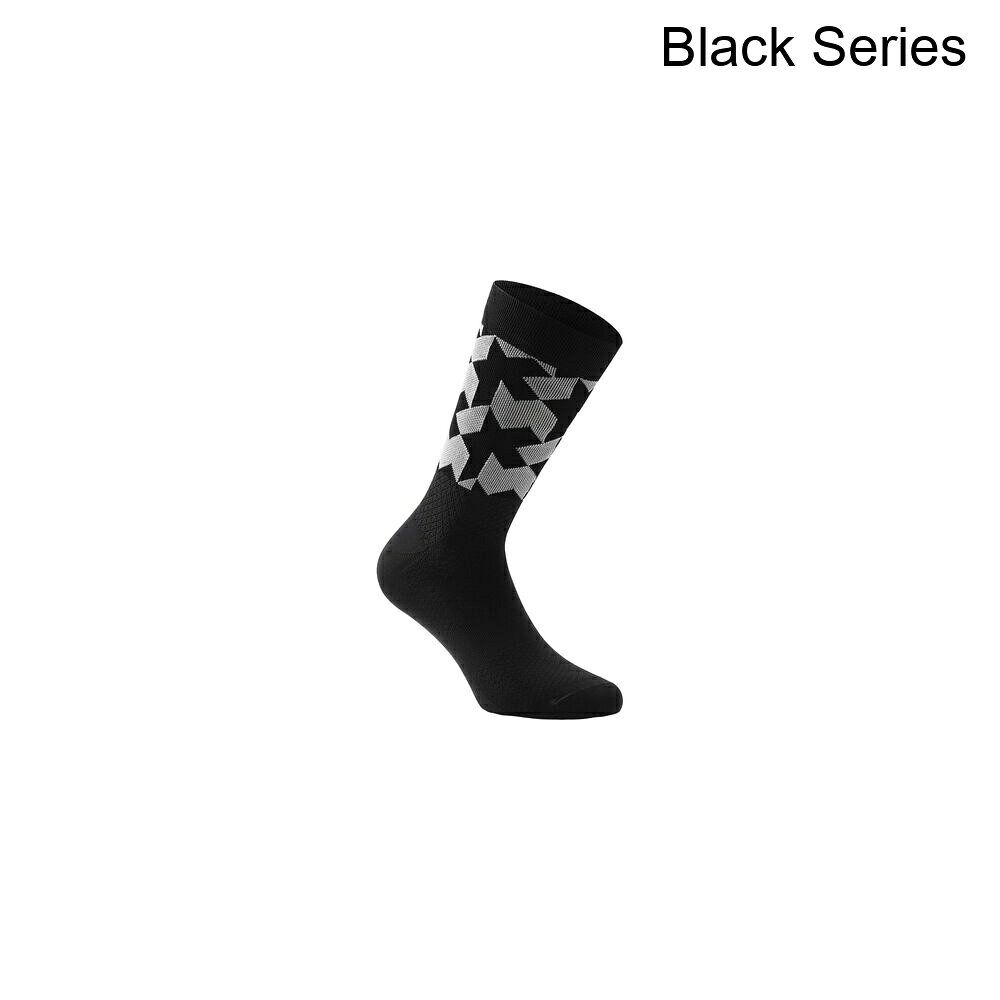 (取寄) アソス モノグラム エボ ソック Assos Monogram EVO Sock Black Series