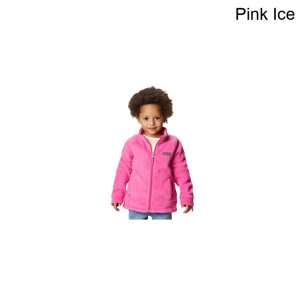 (取寄) コロンビア トドラー ガールズ ベントン スプリングス フリース ジャケット - トドラー ガールズ Columbia toddler girls Benton Springs Fleece Jacket - Toddler Girls' Pink Ice