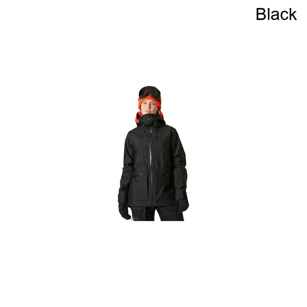 (取寄) ヘリーハンセン レディース パウダークイーン 3.0 ジャケット - ウィメンズ Helly Hansen women Powderqueen 3.0 Jacket - Women's Black