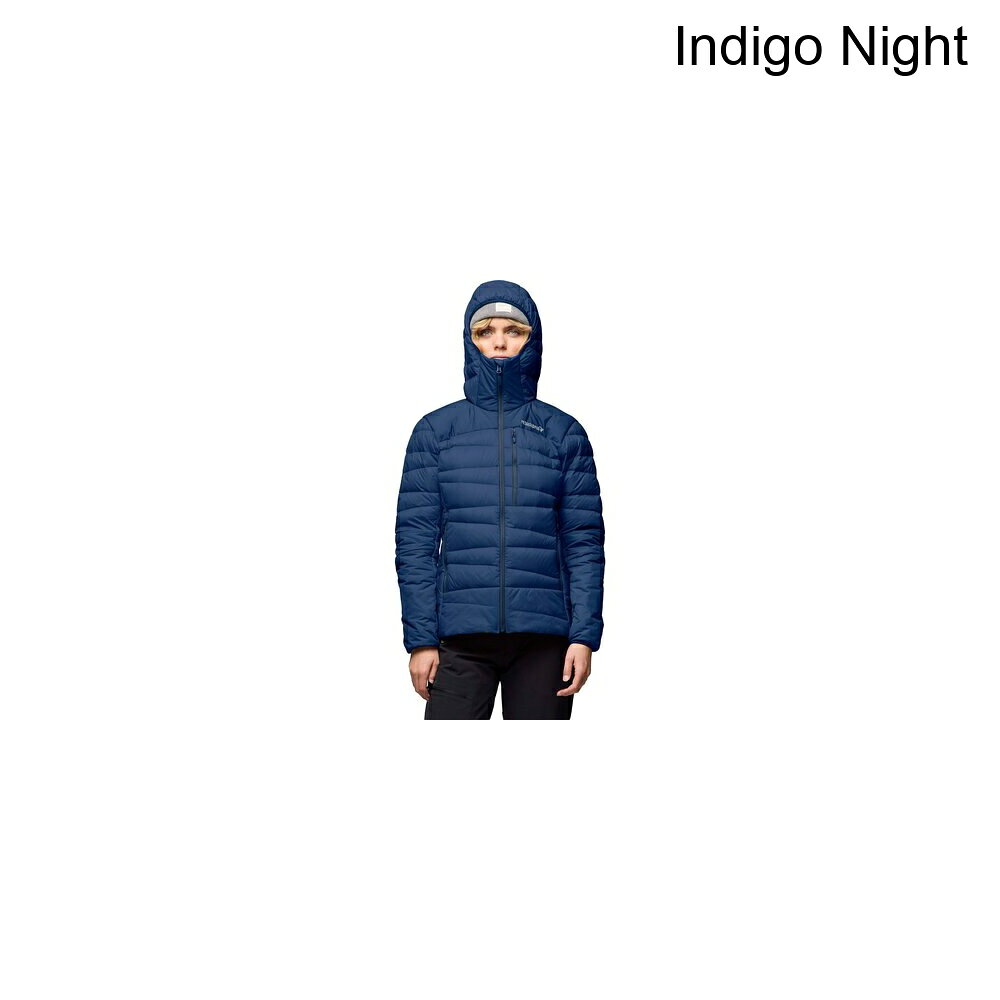 (取寄) ノローナ レディース ファルケティンド ダウン750 フーデット ジャケット - ウィメンズ Norrona women Falketind Down750 Hooded Jacket - Women's Indigo Night