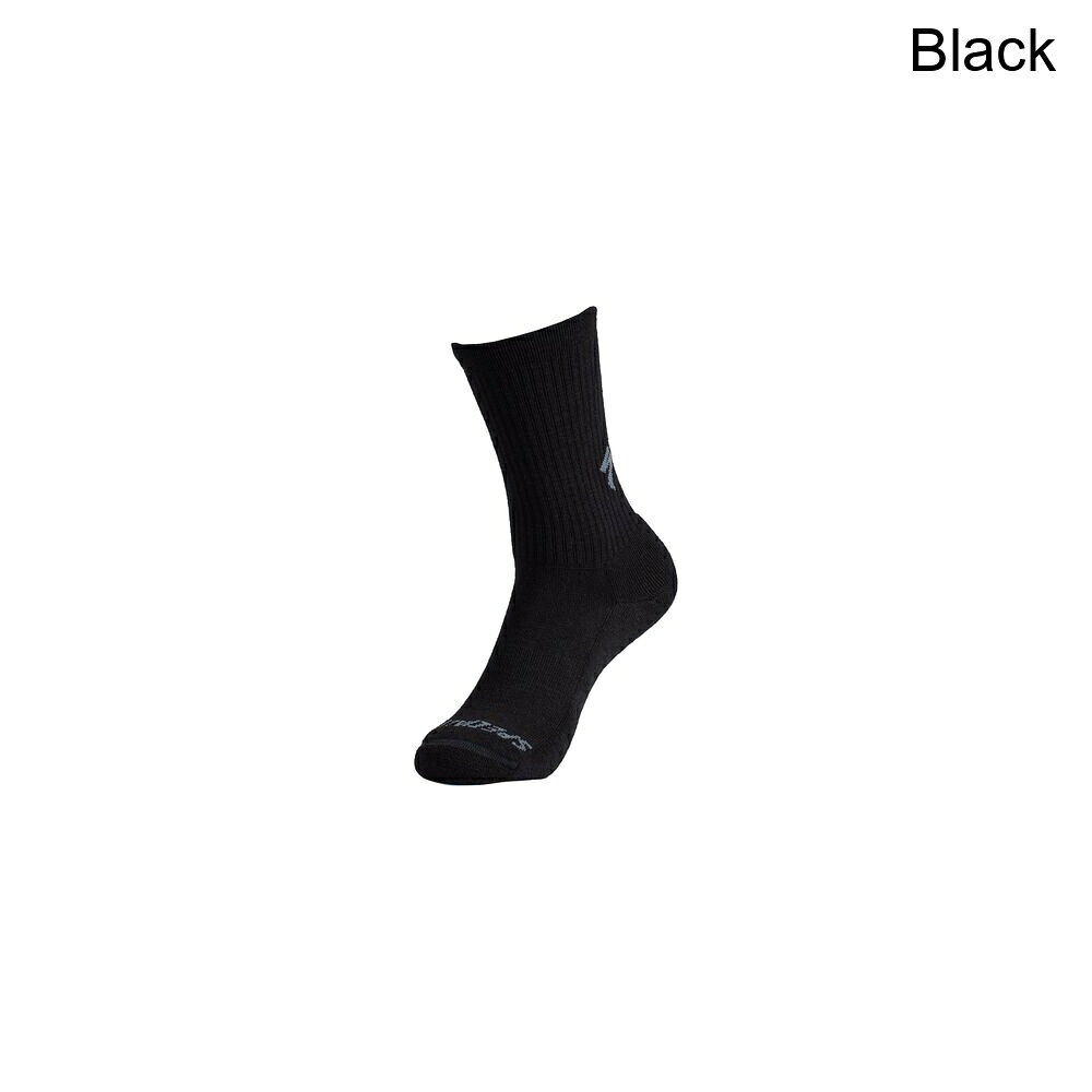 (取寄) スペシャライズド メリノ ミッドウエイト トール ソック Specialized Merino Midweight Tall Sock Black