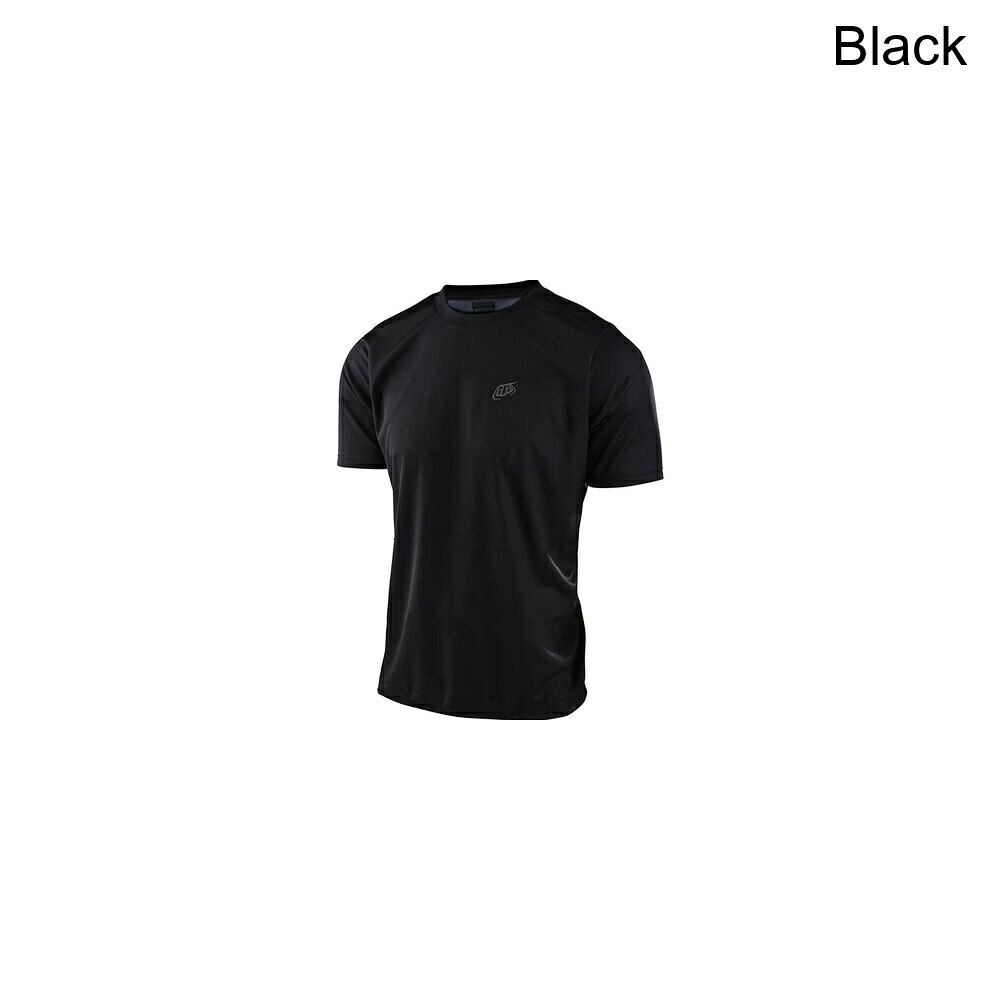 (取寄) トロイリーデザインズ メンズ フローライン ショートスリーブ ジャージ - メンズ Troy Lee Designs men Flowline Short-Sleeve Jersey - Men's Black