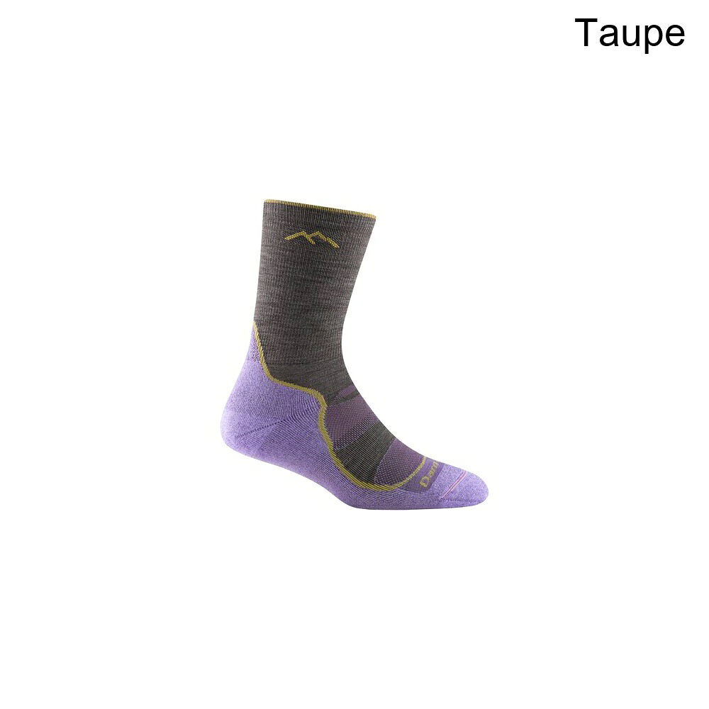 (取寄) ダーンタフ レディース ライト ハイカー ミクロ クルー ライト クッション ソック - ウィメンズ Darn Tough women Light Hiker Micro Crew Light Cushion Sock - Women's Taupe