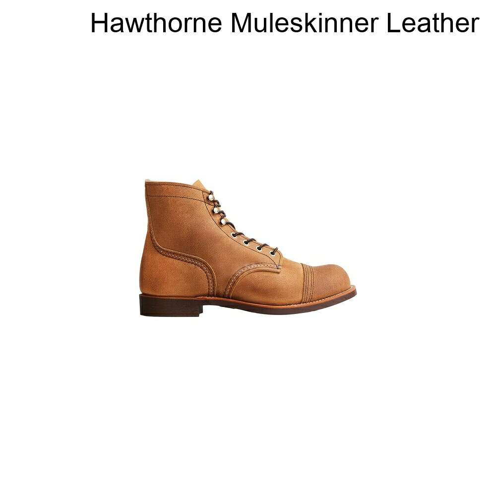 (取寄) レッドウィング メンズ アイロン レンジャー 6インチ ブーツ - メンズ Red Wing Heritage men Iron Ranger 6in Boot - Men's Hawthorne Muleskinner Leather