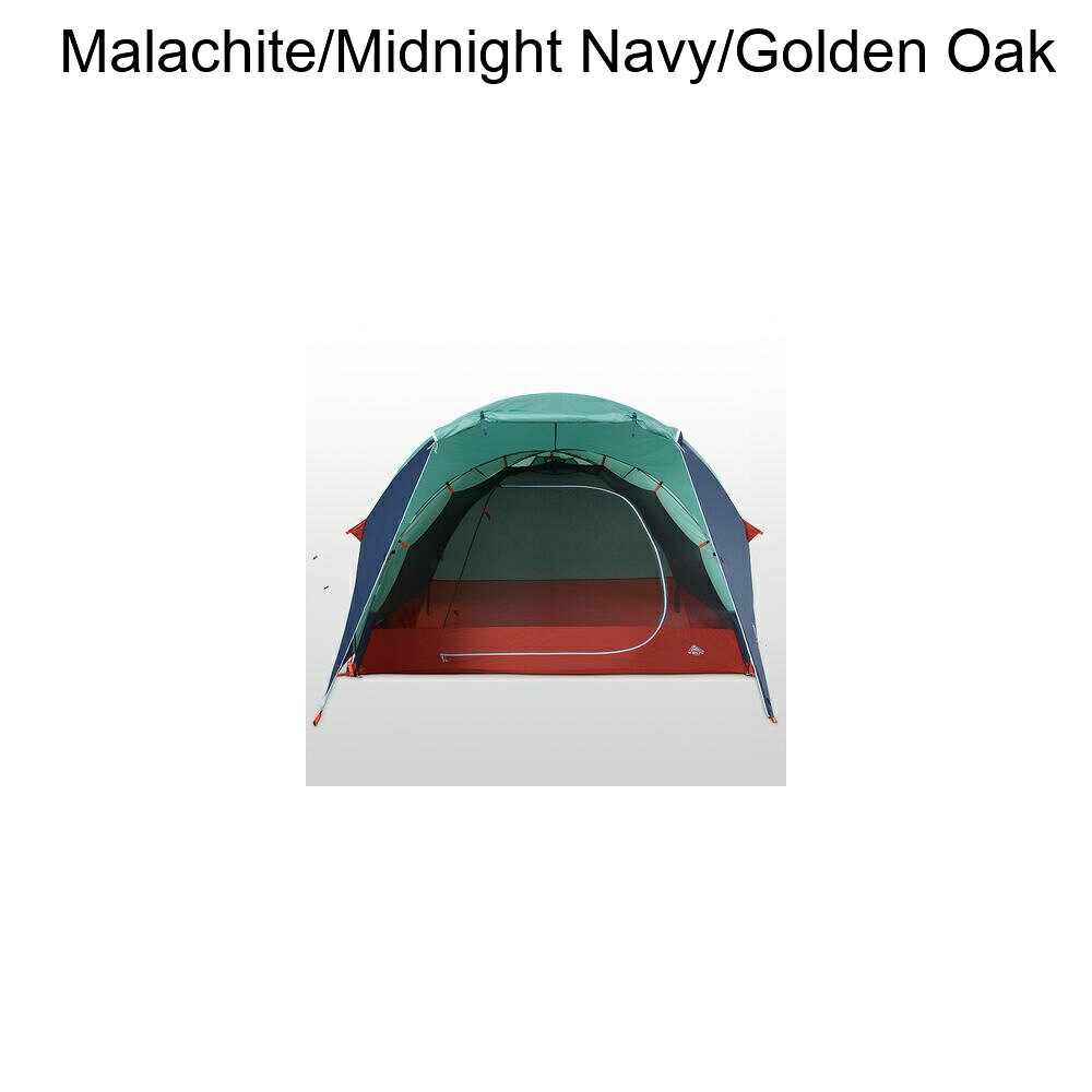 ジェットラグ楽天市場店の(取寄) ケルティ ランパス 4P テント: 4-パーソン 3-シーズン Kelty Rumpus 4P Tent: 4-Person 3-Season Malachite/Midnight Navy/Golden Oak｜アングル3