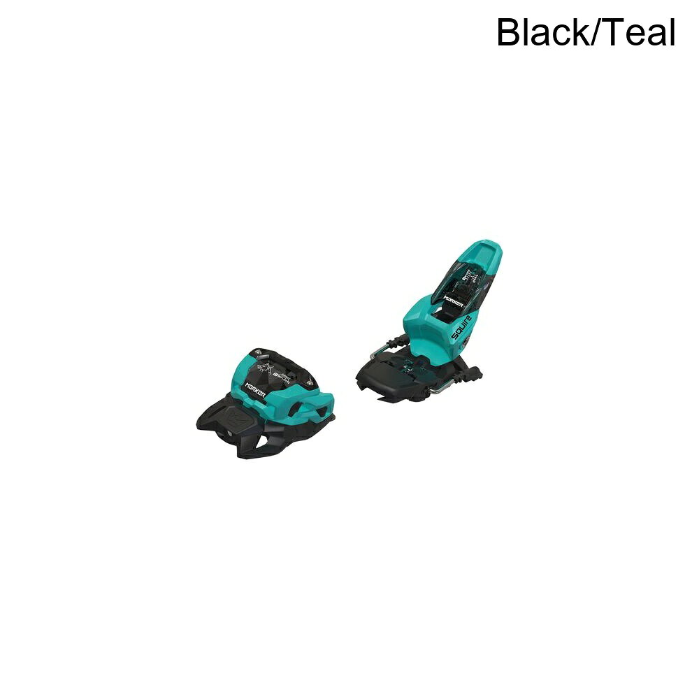 (取寄) マーカー スクワイア 11 スキー バインディング - 2027 Marker Squire 11 Ski Binding - 2027 Black/Teal