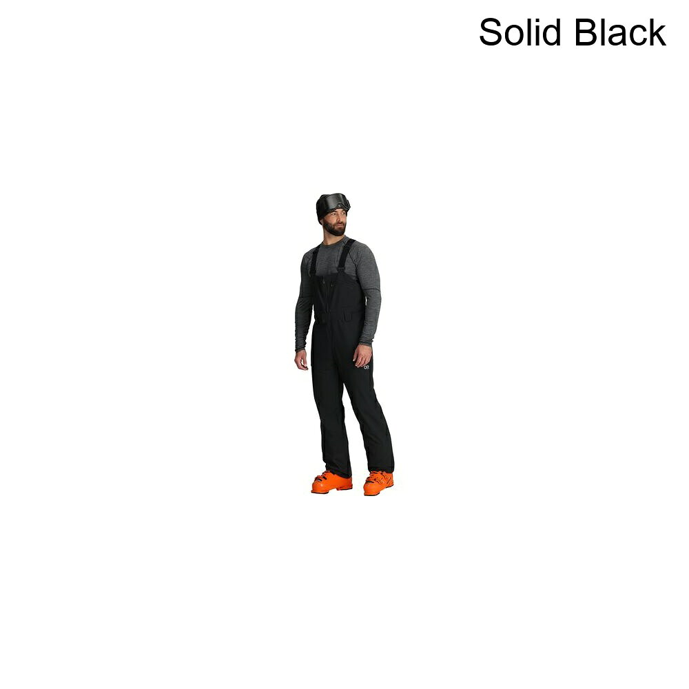 (取寄) アウトドア リサーチ メンズ スノースクリュー ビブ パンツ - メンズ Outdoor Research men Snowcrew Bib Pant - Men's Solid Black