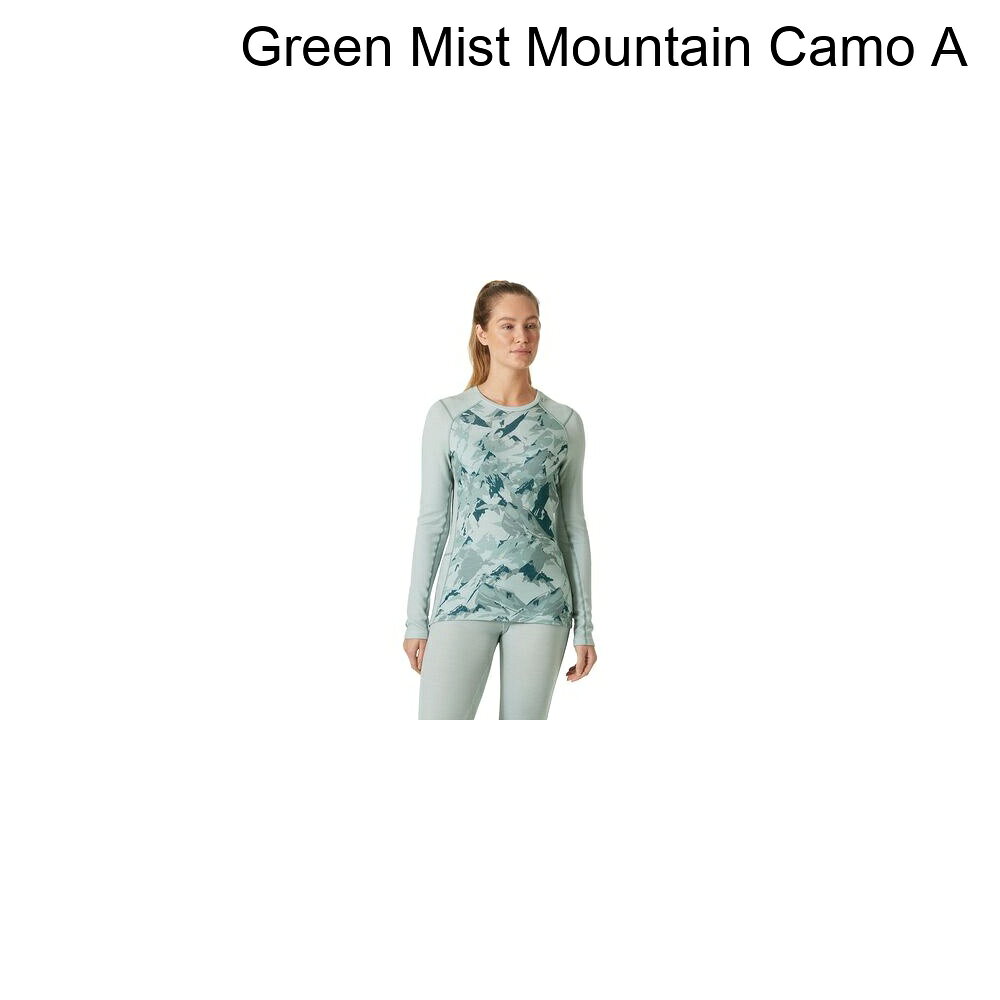■商品詳細■ブランドHelly Hansenヘリーハンセン■商品名Lifa Merino Midweight Graphic Top - Women'sリファ メリノ ミッドウエイト グラフィック トップ - ウィメンズ■商品状態新品・並行輸入品■色Green Mist Mountain Camo A■備考(取寄) ヘリーハンセン レディース リファ メリノ ミッドウエイト グラフィック トップ - ウィメンズ Helly Hansen women Lifa Merino Midweight Graphic Top - Women's Green Mist Mountain Camo AHelly Hansen トップス インナー ウェア 防寒 ハイキング 登山 アウトドア ファッション ブランド レディース 大きいサイズ ビックサイズ bc-hyhz7af