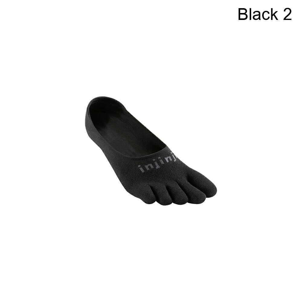 (取寄) インジンジ レディース スポーツ ライトウェイト ヒドゥン クールマックス ソック - ウィメンズ Injinji women Sport Lightweight Hidden CoolMax Sock - Women's Black 2