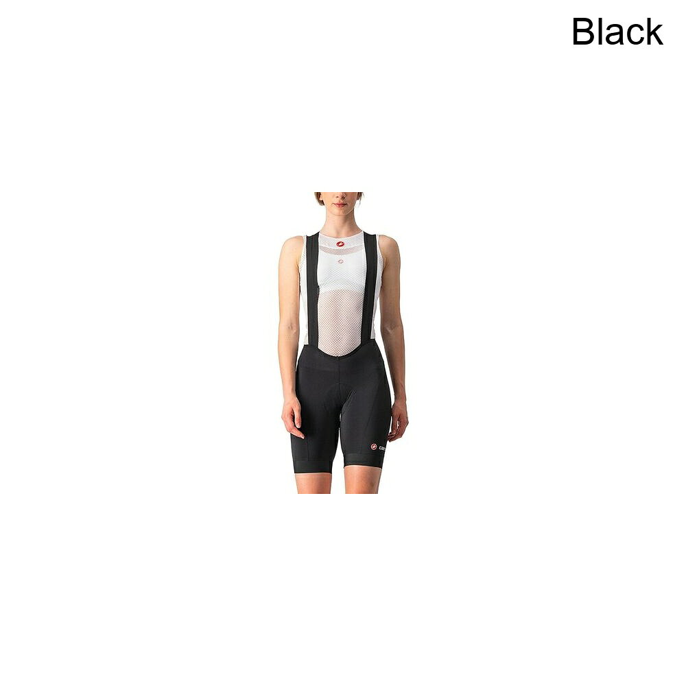 (取寄) カステリ レディース エンデュランス ビブ ショート - ウィメンズ Castelli women Endurance Bib Short - Women's Black