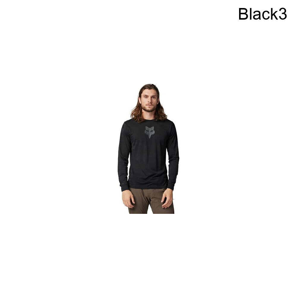 (取寄) フォックスレーシング メンズ レンジャー トゥルー ドリ ロング-スローブ ジャージ - メンズ Fox Racing men Ranger Tru Dri Long-Sleeve Jersey - Men's Black3