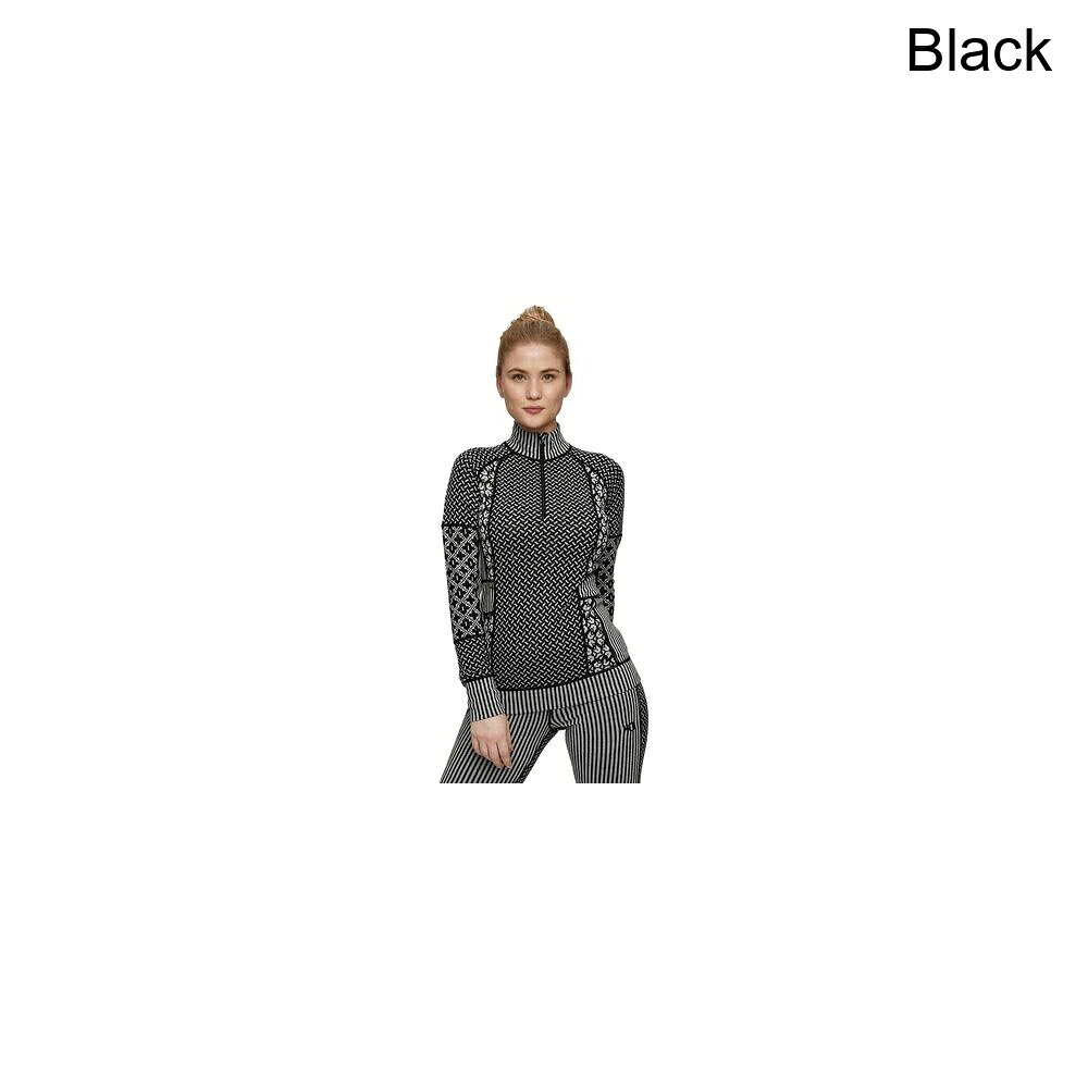 (取寄) カリトラ レディース スメッカー 1/2-ジップ トップ - ウィメンズ Kari Traa women Smekker 1/2-Zip Top - Women's Black