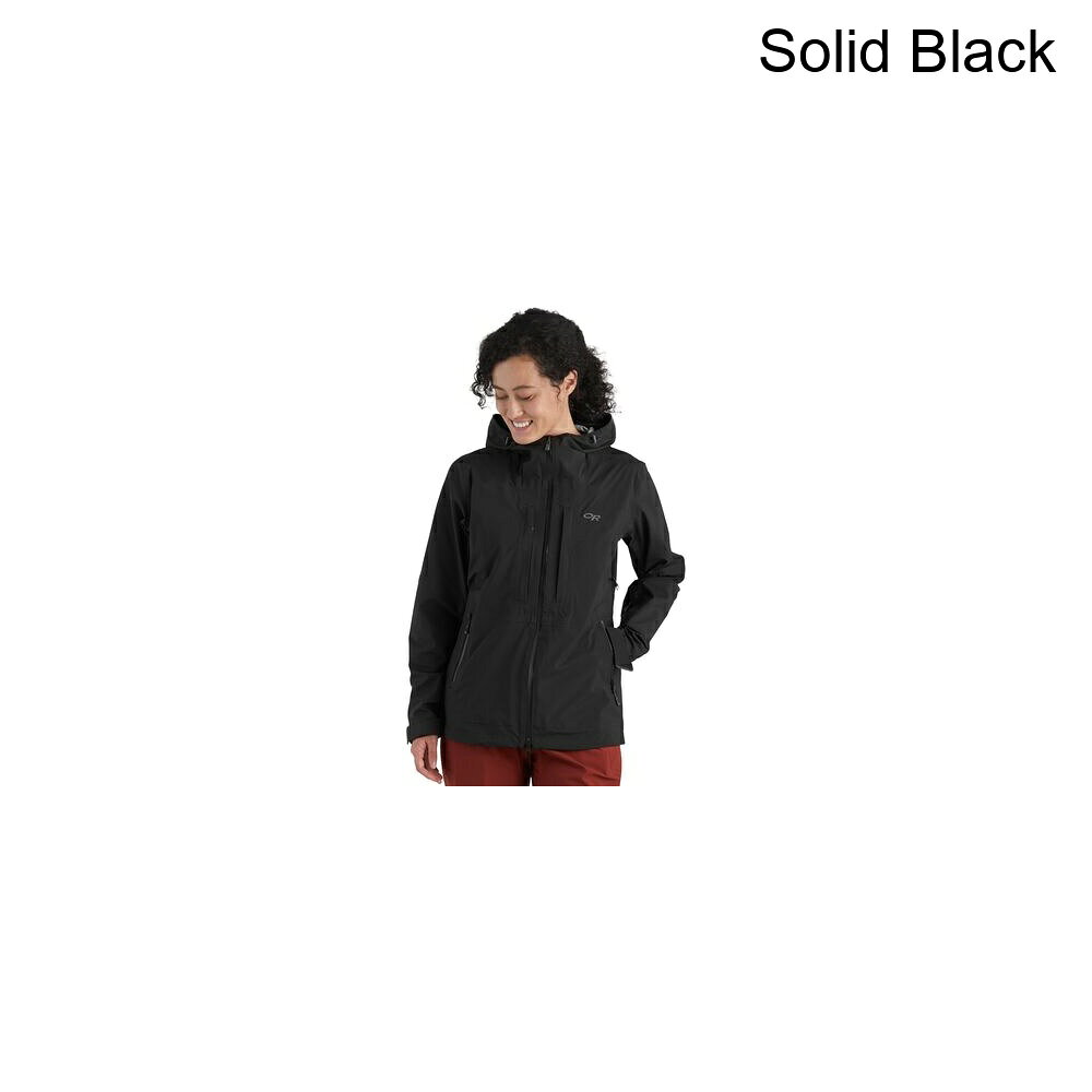 (取寄) アウトドア リサーチ レディース カーバイド ジャケット - ウィメンズ Outdoor Research women Carbide Jacket - Women's Solid Black