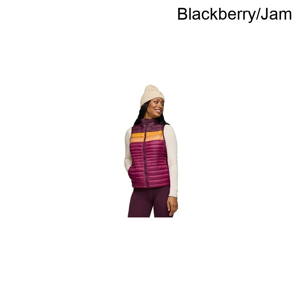 (取寄) コトパクシ レディース フエゴ ダウン ベスト - ウィメンズ Cotopaxi women Fuego Down Vest - Women's Blackberry/Jam