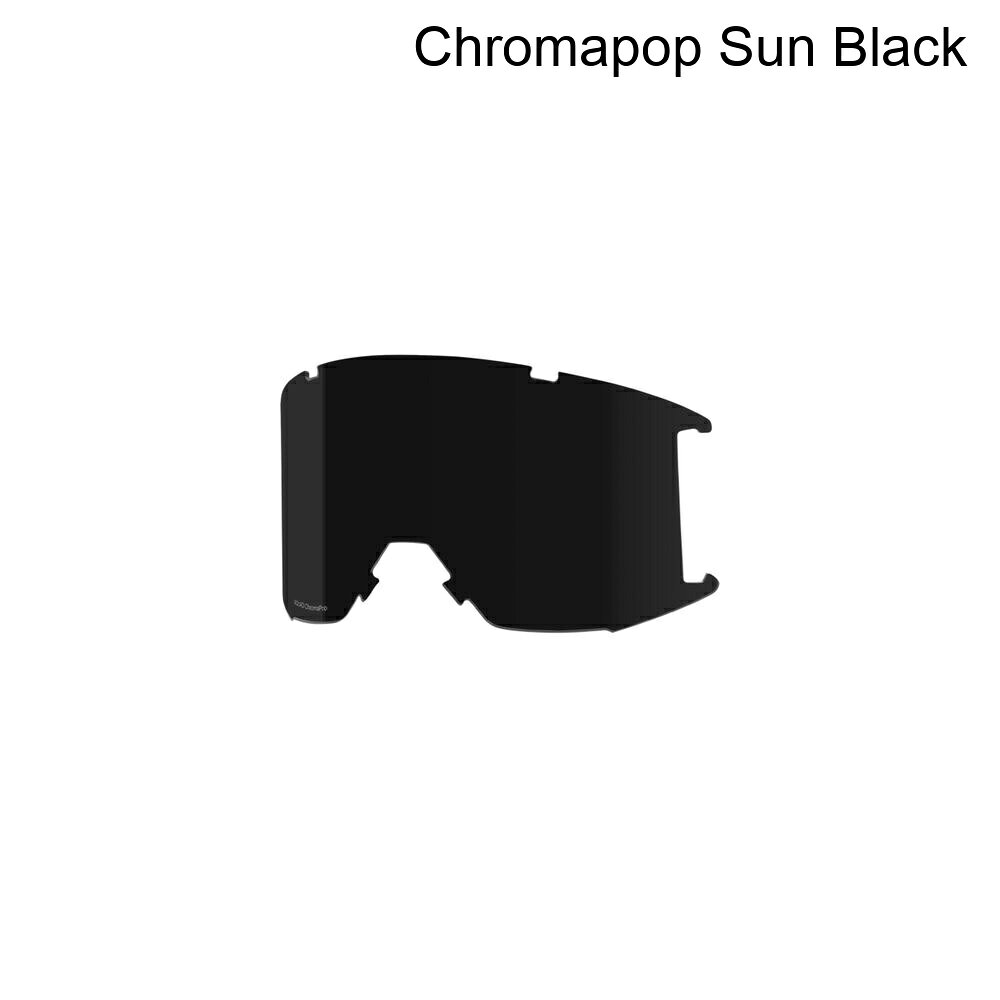(取寄) スミス スクアッド ゴーグルズ リプレイスメント レンズ Smith Squad Goggles Replacement Lens Chromapop Sun Black