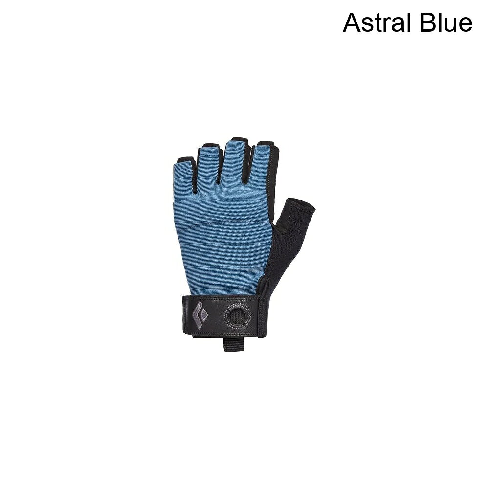(取寄) ブラックダイヤモンド クラッグ ハーフ-フィンガー グローブ Black Diamond Crag Half-Finger Glove Astral Blue