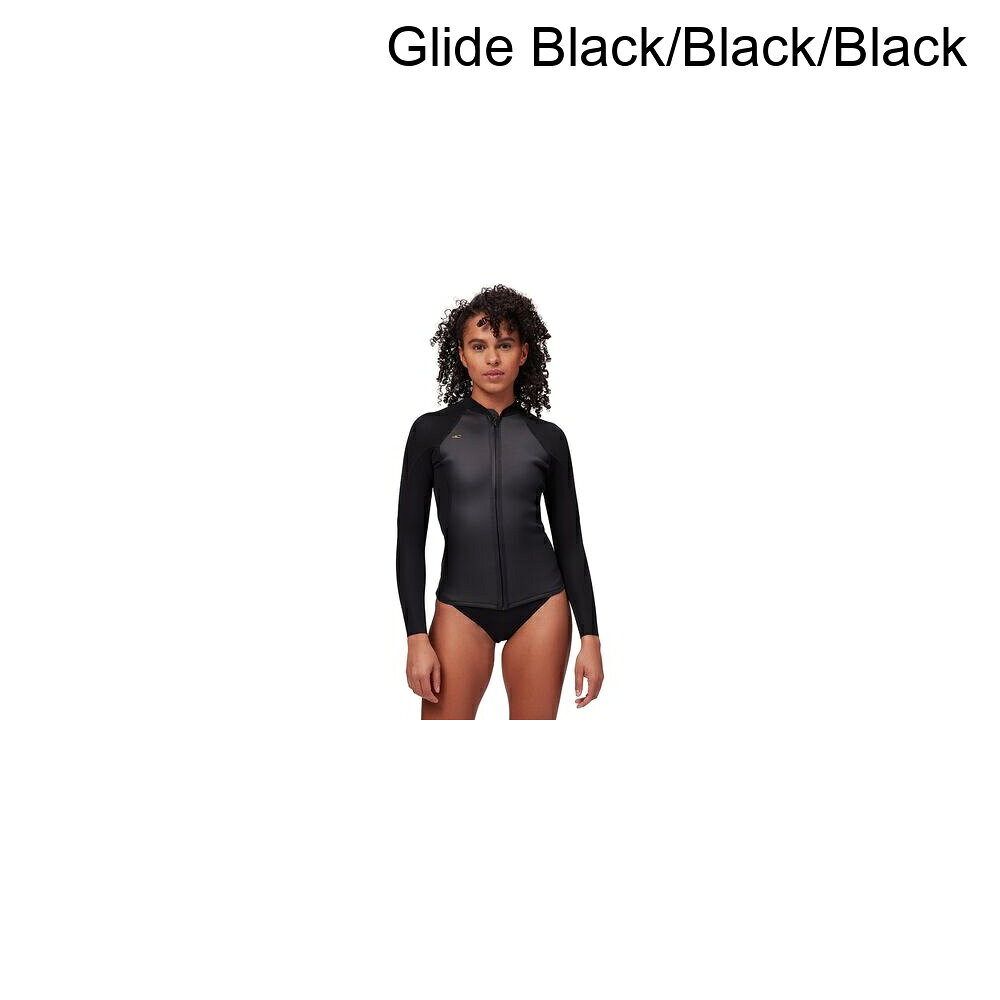 (取寄) オニール レディース バイア フル-ジップ ジャケット - ウィメンズ O'Neill women Bahia Full-Zip Jacket - Women's Glide Black/Black/Black