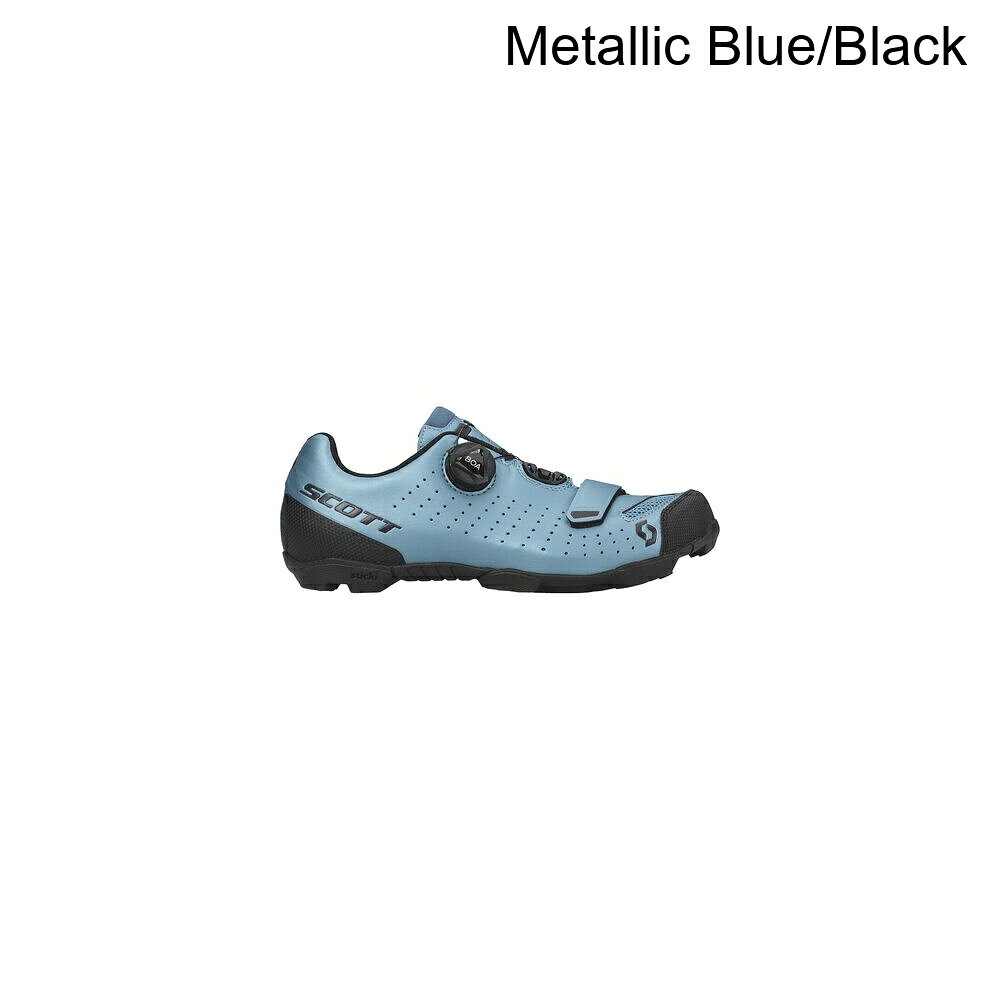(取寄) スコット レディース MTB コンプ ボア レディ サイクリング シューズ - ウィメンズ Scott women MTB Comp BOA Lady Cycling Shoe - Women's Metallic Blue/Black