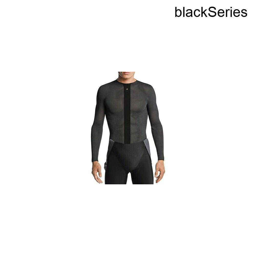 (取寄) アソス メンズ GTO スプリング フォール ロング-スローブ ダーマセンサー ベースレイヤー— - メンズ Assos men GTO Spring Fall Long-Sleeve DermaSensor Baselayer - Men's blackSeries