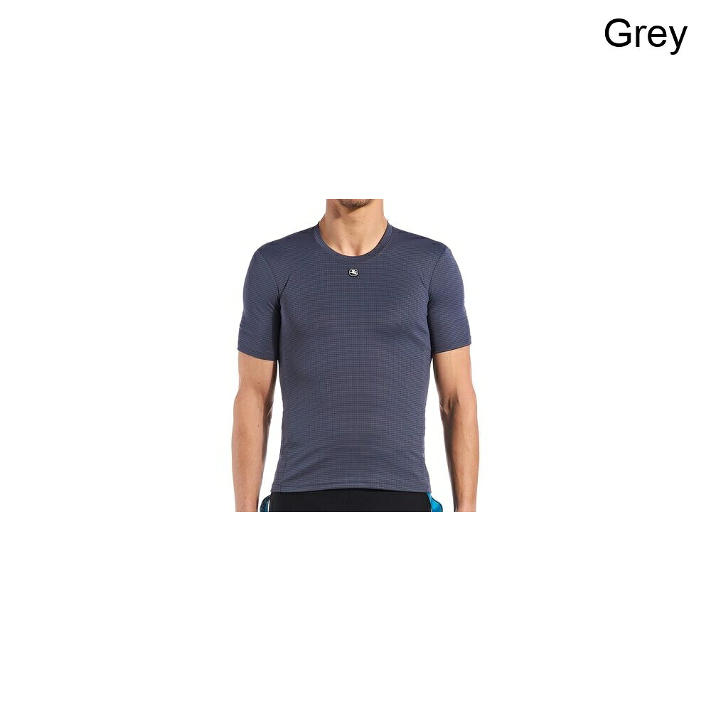 (取寄) ジョルダーナ メンズ セラミック ショートスリーブ ベースレイヤー— - メンズ Giordana men Ceramic Short-Sleeve Baselayer - Men's Grey