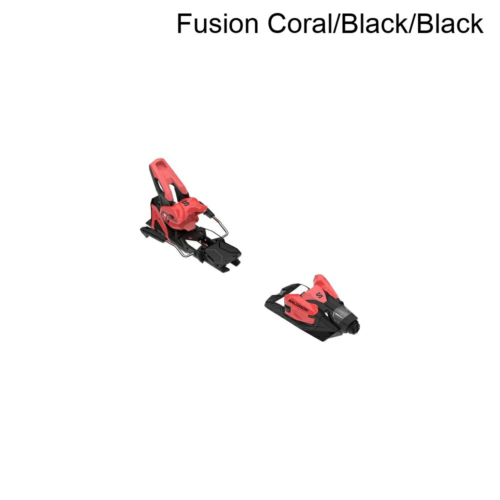 (取寄) サロモン ストライブ GW 14 スキー バインディング - 2027 Salomon Strive GW 14 Ski Binding - 2027 Fusion Coral/Black/Black