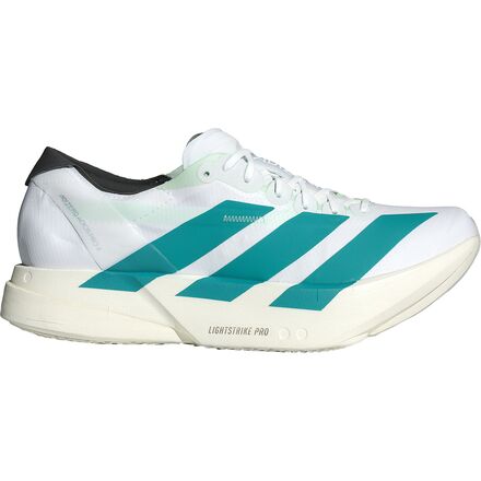 ADIDAS - (取寄) アディダス メンズ アディゼロ アディオス プロ 4 ランニング シューズ - メンズ Adidas men Adizero Adios Pro 4 Running Shoe - Men's Ftwr White/Pure Teal/Carbon