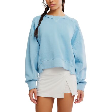 (取寄) エフピー ムーブメント レディース インターセプト プルオーバー スウェットシャツ - ウィメンズ FP Movement women Intercept Pullover Sweatshirt - Women's Bright Blue