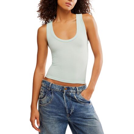 (取寄) フリーピープル レディース クリーン スレート タンク トップ - ウィメンズ Free People women Clean Slate Tank Top - Women's Spun Sugar