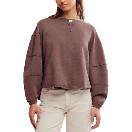 (取寄) フリーピープル レディース トータル エクリプス T-シャツ - ウィメンズ Free People women Total Eclipse T-Shirt - Women's French Chocolate
