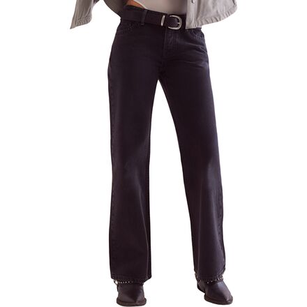 Rakuten - (取寄) フリーピープル レディース テネシー ロウ ライズ Bf パンツ - ウィメンズ Free People women Tennessee Low Rise BF Pant - Women's Hideaway Black