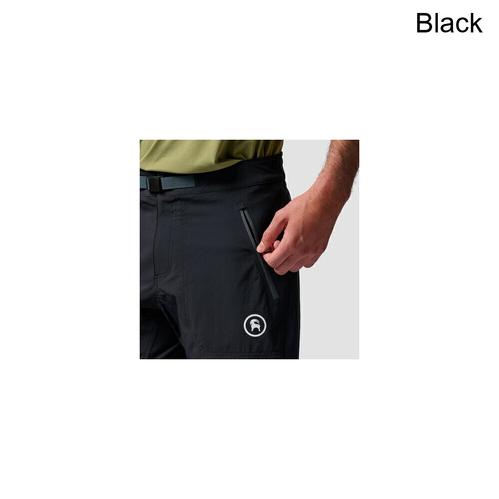 ジェットラグ楽天市場店の(取寄) バックカントリー メンズ スリックロック 9インチ バイク ショート - メンズ Backcountry men Slickrock 9in Bike Short - Men's Black｜アングル2