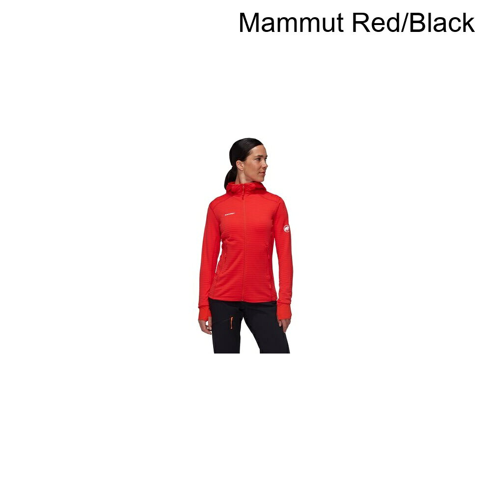 (取寄) マムート レディース タイス ライト ml フーデット ジャケット - ウィメンズ Mammut women Taiss Light ML Hooded Jacket - Women's Mammut Red/Black
