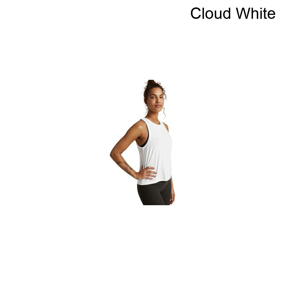 (取寄) ビヨンドヨガ レディース フェザーウェイト リバランス タンク トップ - ウィメンズ Beyond Yoga women Featherweight ReBalance Tank Top - Women's Cloud White