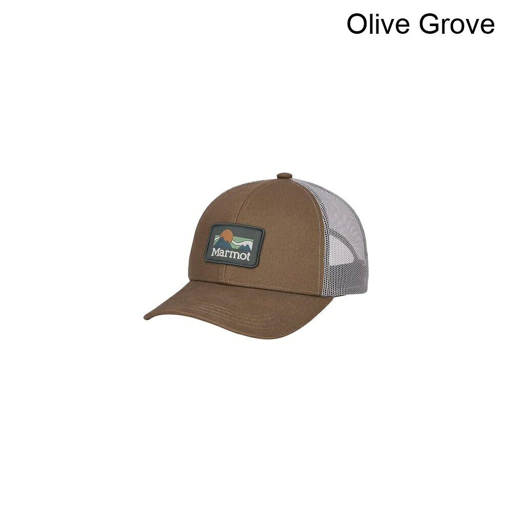 (取寄) マーモット レトロ トラッカー ハット Marmot Retro Trucker Hat Olive Grove