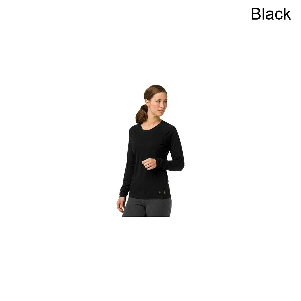 (取寄) スマートウール レディース クラシック オール-シーズン メリノ ベース レイヤー ロング-スローブ - ウィメンズ Smartwool women Classic All-Season Merino Base Layer Long-Sleeve - Women's Black