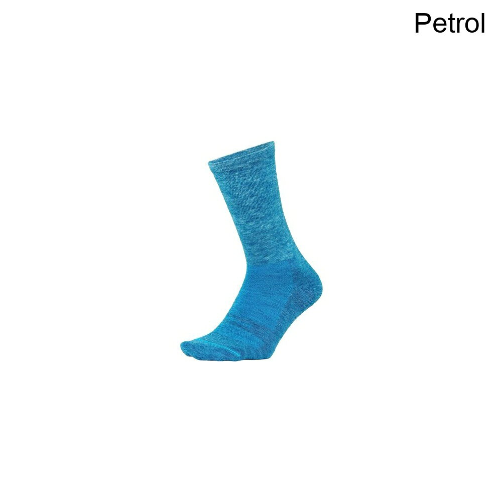 (取寄) デフィート ウールイーター プロ 6インチ D-ロゴ ソック DeFeet Wooleator Pro 6in D-Logo Sock Petrol