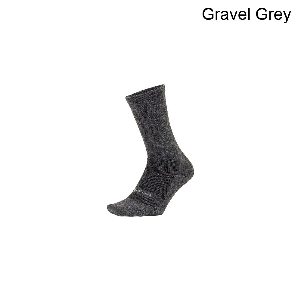(取寄) デフィート ウールイーター プロ 6インチ D-ロゴ ソック DeFeet Wooleator Pro 6in D-Logo Sock Gravel Grey