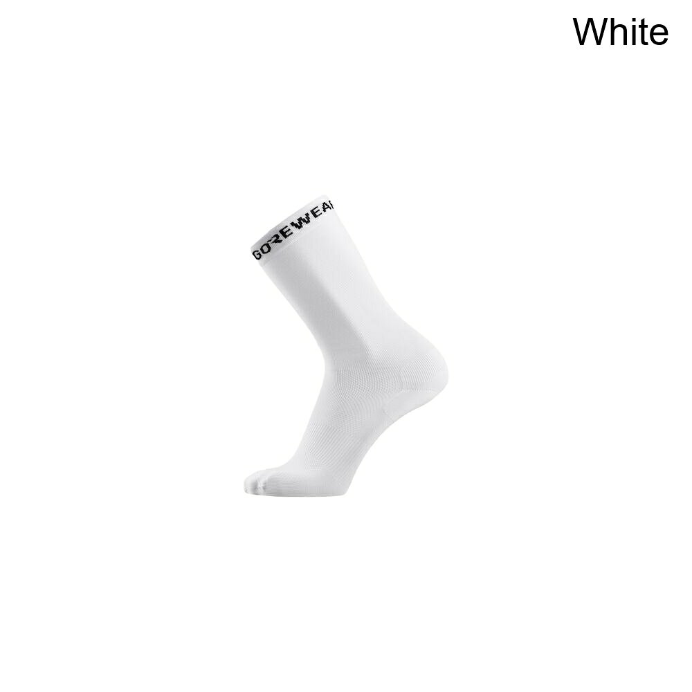(取寄) ゴアウェア エッセンシャル ソックス GOREWEAR Essential Socks White