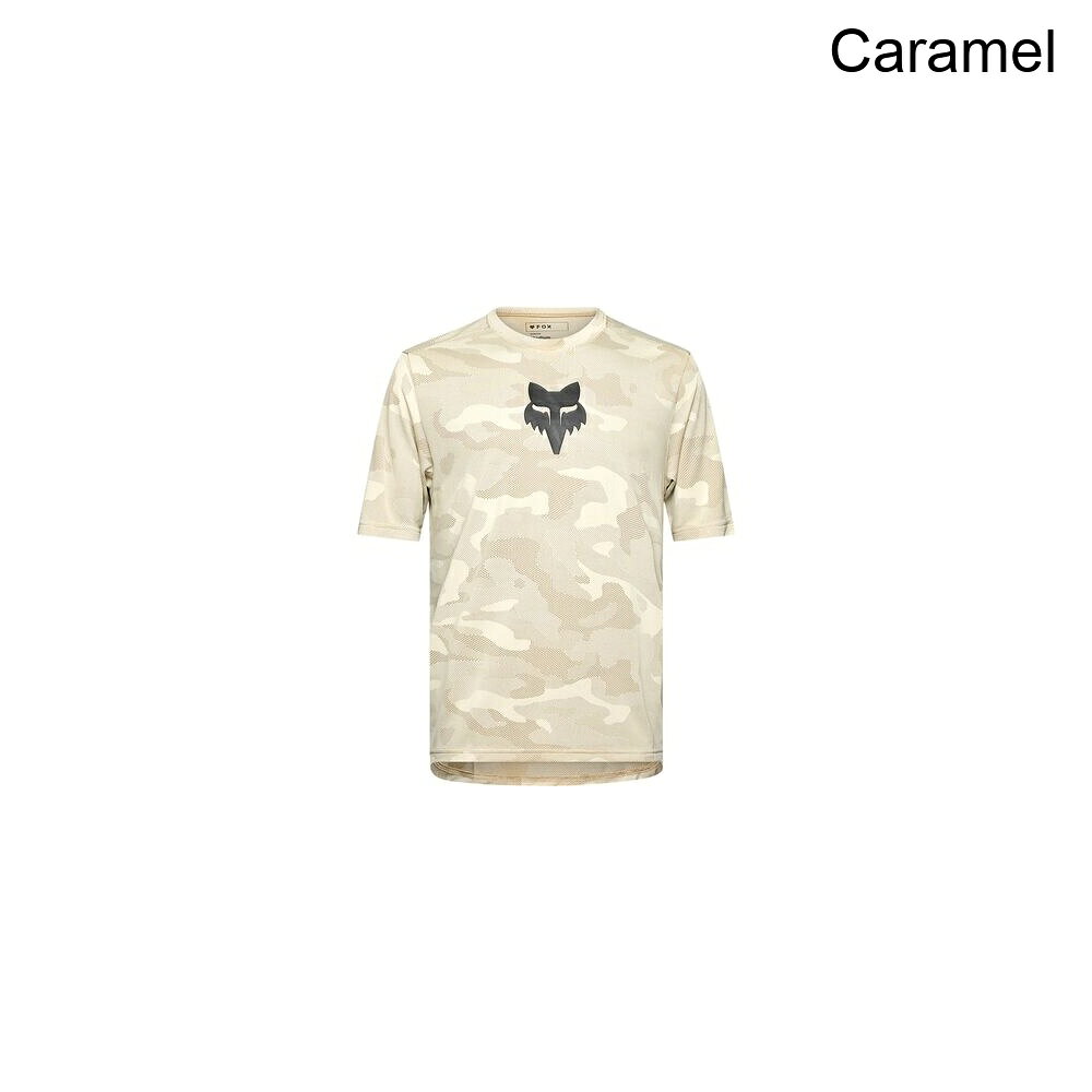 (取寄) フォックスレーシング メンズ レンジャー トゥルー ドリ ショートスリーブ ジャージ - メンズ Fox Racing men Ranger Tru Dri Short-Sleeve Jersey - Men's Caramel
