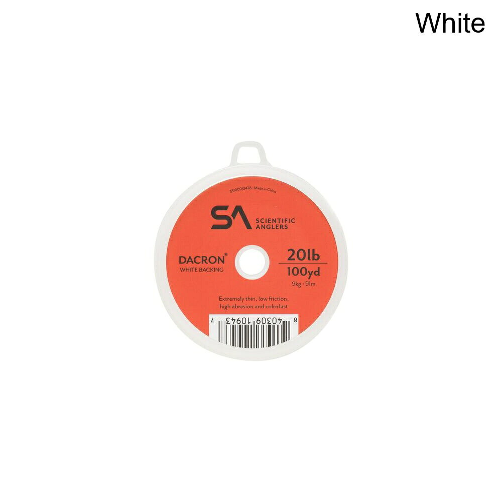 (取寄) サイエンティフィックアングラーズ フライ ライン バッキング - ダクロン Scientific Anglers Fly Line Backing - Dacron White