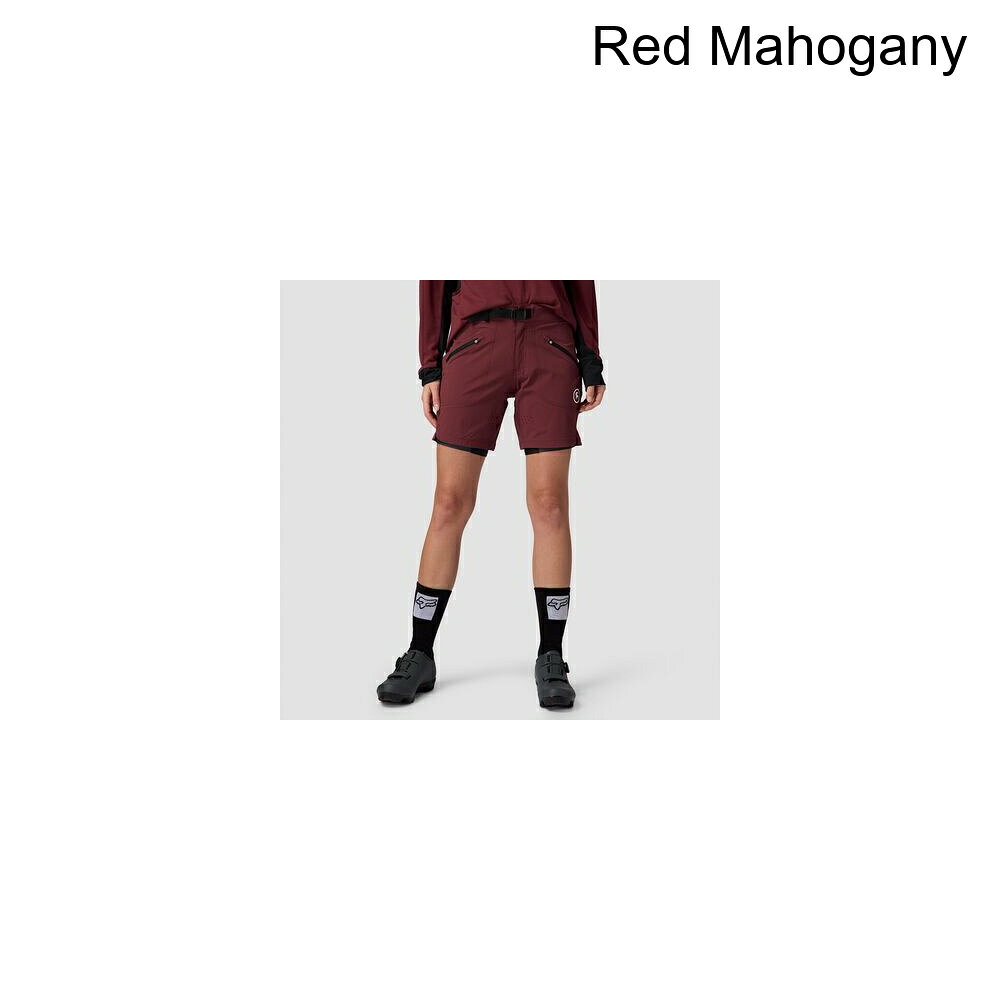 (取寄) バックカントリー レディース スリックロック 7インチ バイク ショート - ウィメンズ Backcountry women Slickrock 7in Bike Short - Women's Red Mahogany
