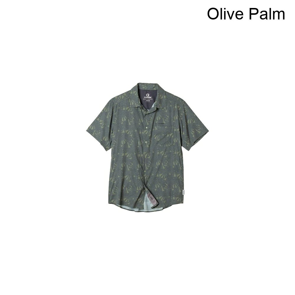 (取寄) クラブライドアパレル メンズ モチーブ ジャージ - メンズ Club Ride Apparel men Motive Jersey - Men's Olive Palm