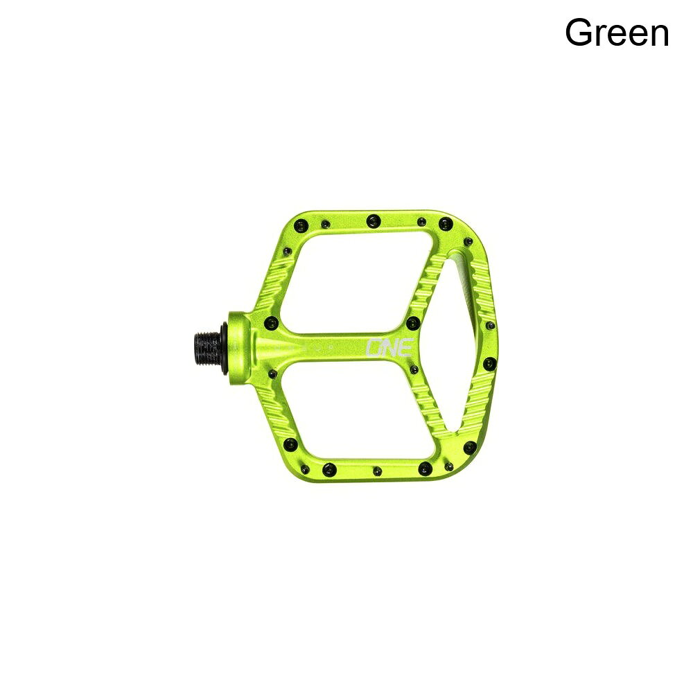 (取寄) ワンアップコンポーネント アルミニウム ペダルズ OneUp Components Aluminum Pedals Green