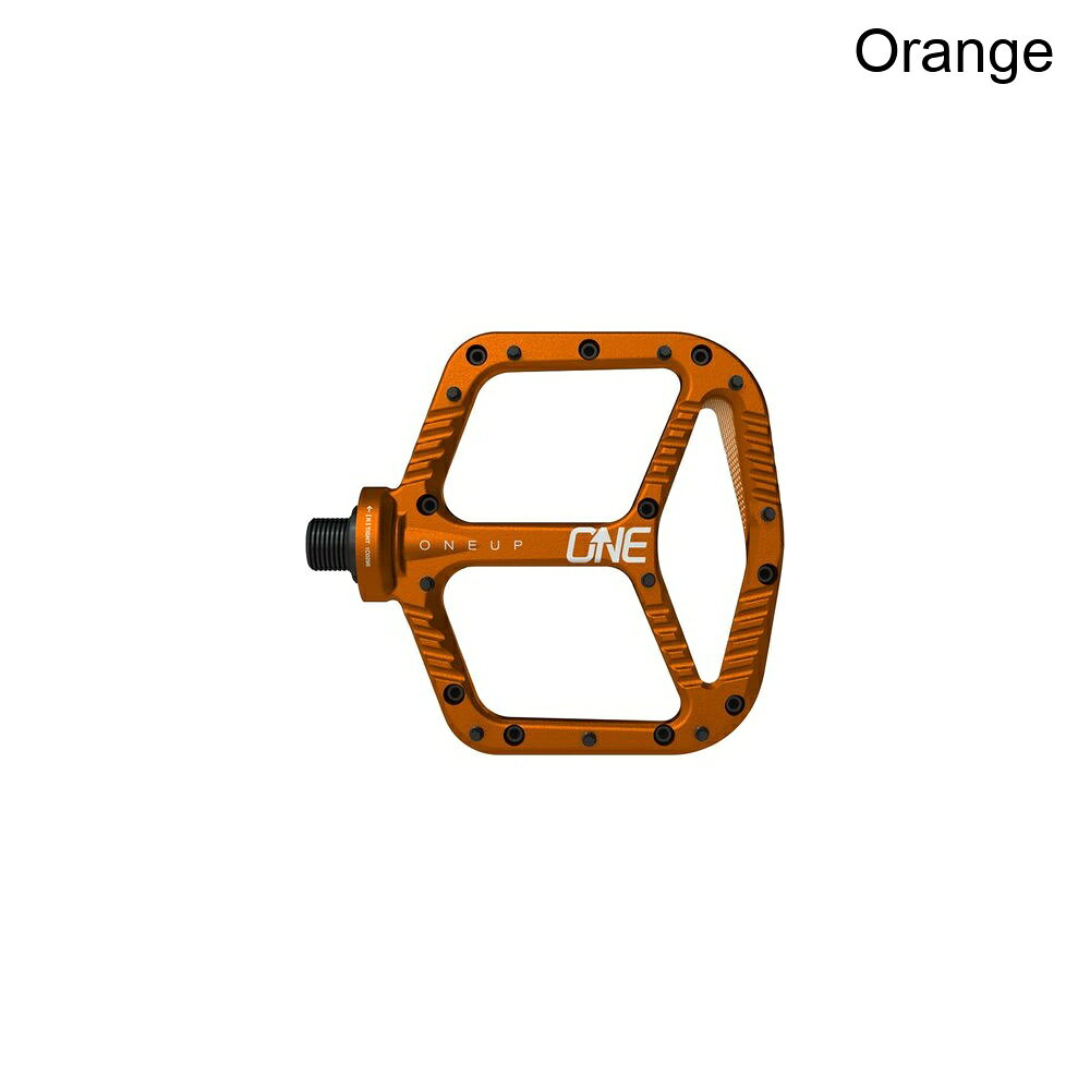 (取寄) ワンアップコンポーネント アルミニウム ペダルズ OneUp Components Aluminum Pedals Orange
