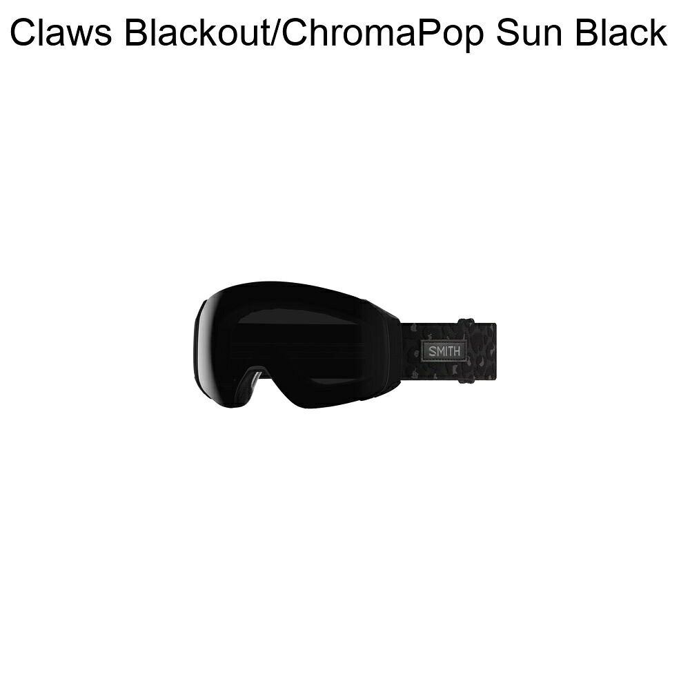 (取寄) スミス 4D マグ S ゴーグルズ Smith 4D MAG S Goggles Claws Blackout/ChromaPop Sun Black