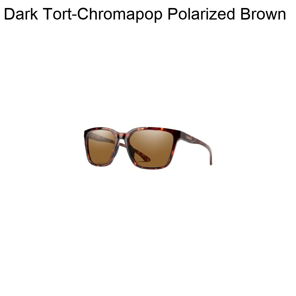 (取寄) スミス シャウトアウト クロマポップ ポーラライズド サングラス Smith Shoutout ChromaPop Polarized Sunglasses Dark Tort-Chromapop Polarized Brown